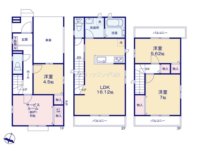 金町駅　徒歩0分　構造：木造土地面積:66.04平米　建物面積:110.74平米　