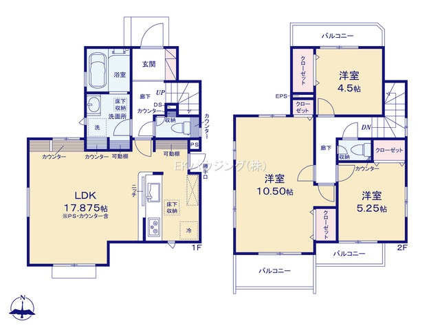 京成小岩駅　徒歩6分　構造：木造土地面積:102.76平米　建物面積:92.53平米　