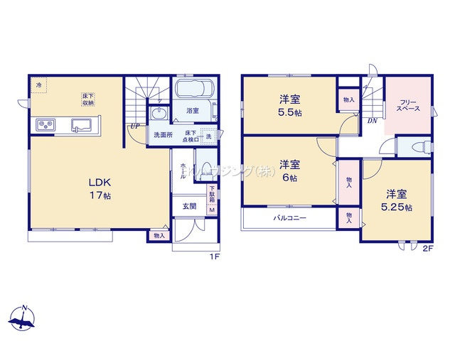 八潮駅　徒歩33分　構造：木造土地面積:93.91平米　建物面積:83.63平米　