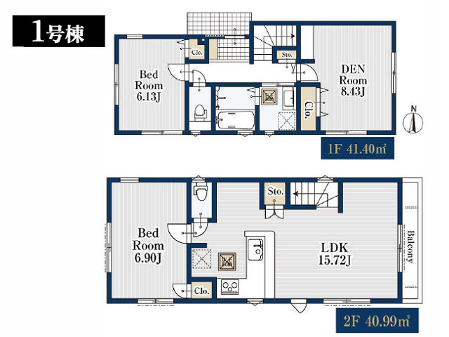北綾瀬駅　徒歩18分　構造：木造土地面積:75.12平米　建物面積:82.39平米　
