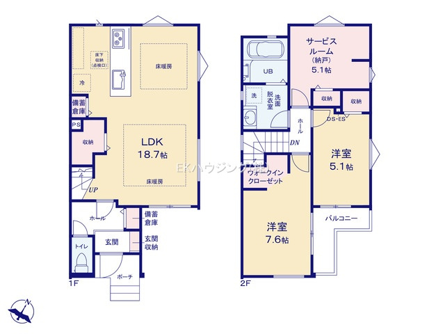 竹ノ塚駅　徒歩8分　構造：木造土地面積:82.59平米　建物面積:83.01平米　