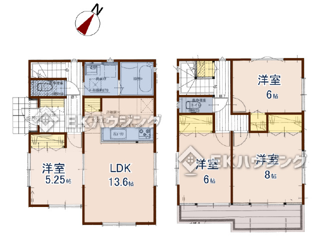 北綾瀬駅　徒歩25分　構造：木造土地面積:95.52平米　建物面積:95.22平米　