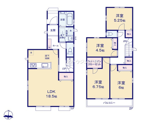 扇大橋駅　徒歩16分　構造：木造土地面積:91.73平米　建物面積:100.92平米　