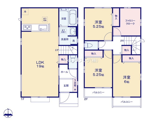 谷塚駅　徒歩18分　構造：木造土地面積:103.36平米　建物面積:91.08平米　