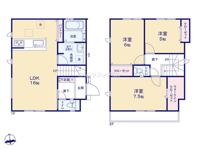 金町駅　徒歩22分　構造：木造土地面積:93.03平米　建物面積:86.11平米　