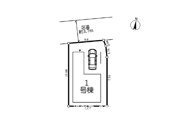 中川２丁目新築戸建て全１棟