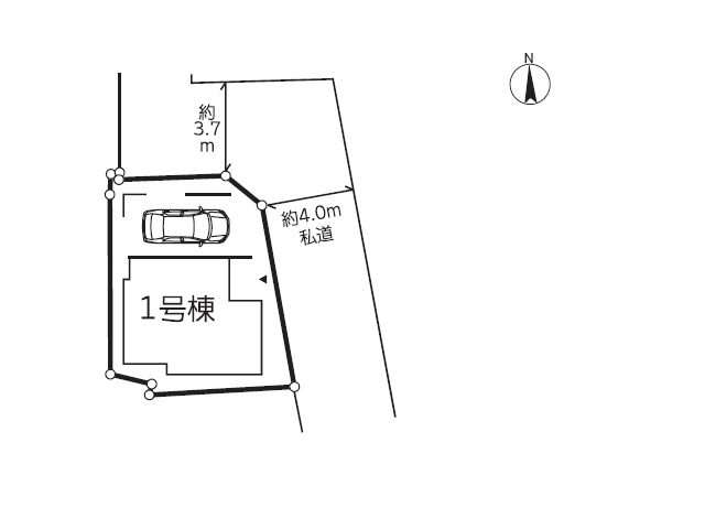 お花茶屋駅　徒歩6分　構造：木造土地面積:62.55平米　建物面積:122.70平米　